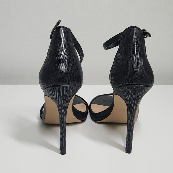 Aldo Black Stiletto Heel Sandals Women's Size 6 - Picture 7 of 11